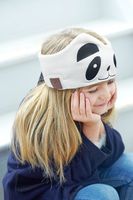 Bluetooth Headphones,Karbeen Bluetooth V4.2 Wireless Hands-Free Headband Blindfold with Built-in Ultra-Thin HD Stereo Speakers and Mic for Kids or Adults to Calls Outdoor Sports & Sleeping (Panda)