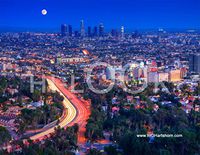 Hi-Look Microfiber Cleaning Cloth - Hollywood Los Angeles Moonlight