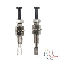 CarBest 2Pcs Adjustable Car Auto Trunk Alarm Security Hood Door Pin Switchs | Car Alarm Switch