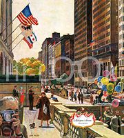 Hi-Look Microfiber Cleaning Cloth - Michigan Avenue, Chicago (October 1960)