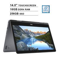 2019 Dell Inspiron 14 5481 2-in-1 14 Inch Touchscreen Laptop (Inter Cores i3-8145U up to 3.9GHz, 16GB DDR4 RAM, 256GB SSD, Intel UHD Graphics 620, WiFi, Bluetooth, HDMI, Windows 10)