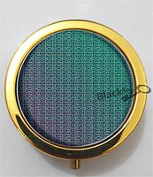 BlackKey Greek Pattern 3-Compartment Decorative Pocket Gift Box Case Organizer for Pill, Color 2 -2099