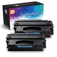 INK E-SALE Compatible Toner Cartridge Replacement for HP 49X Q5949X 53X Q7553X (Black, 2-Pack),for use with HP Laserjet 1320 1320n 3390 3392 P2015 P2015d P2015dn P2015n P2010 P2014 M2727nf M2727 MFP