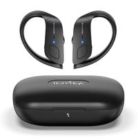 HolyHigh Sports Wireless Earbuds Bluetooth 5.0 Headphones with Earhooks 30H Play Time with Charging Case in Ear Stereo Sound Earphones with Mic for Running Workout Gym for iPhone Android