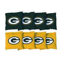 Victory Tailgate Green Bay Packers NFL Cornhole Game Bag Set (8 Bags Included, Corn-Filled)
