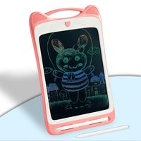 Matesy Toys for 2-10 Year Old Girls Gifts, Colorful LCD Drawing Doodle Board for Kids Education Toys for 3-9 Year Old Girls Birthday Gifts for 6 7 8 Year Old Girls, Better than Magnetic Drawing Board