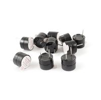 uxcell 10pcs DC 3V Industrial Electronic Continuous Sound Buzzer Black 12x9mm