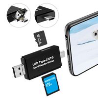 ZOEA Trail Camera Viewer for Android, SD & Micro SD Memory Card Reader to View Photos and Videos from Any Wildlife Scouting Game Cam on Smartphone for Deer Hunter Black, Micro USB and Type-C