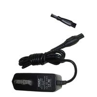 HQRP Power Cord for Philips Norelco 8892XL 8894XL 8895XL 912X 9160XL 9170XL HQ6885 HQ6888 HQ6889 HQ6890 HQ6893 HQ6894 HQ7110 HQ7115 HQ7165 HQ7300 HQ7414 HQ7415 HQ8830 Shaver AC Adapter +Cleaning Brush