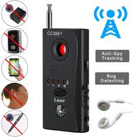 RF Bug Detector, Anti-Spy Hidden Camera Detector, Yafeite Wireless Signal Pinhole Laser Lens GSM Detector Ultra-high Sensitivity Full-Range Tracker Finder