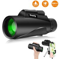 Monocular Telescope, 12X50 High Power HD Monocular with Smartphone Holder & Tripod, Waterproof Monocular with Durable and Clear FMC BAK4 Prism for Bird Watching, Camping, Hiking, Match - [2019 Newest]