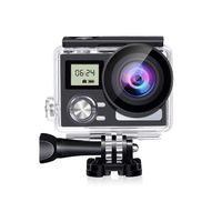 SENSORIE WIFI Action Camera 4K 24MP Waterproof Ultra HD Remote EIS Sports Camera 100Ft Underwater 2" LCD 170° Wide Angle with Mounting Accessories Kits (Upgraded 24MP 128GB)