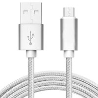 TrueProve 10FT Barnes & Noble Nook Compatible Durable Braided Charging USB Cable Power Wire for Samsung Galaxy Tab E and All Nook Galaxy Tablets (Tab 9.6 - Tab 8.0 - Tab 4 7.0 - Tab 10.1) (White)
