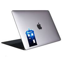 Galaxy Police Box Tablet & Laptop Sticker