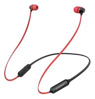 MoKo VT116 Bluetooth Headphones, Wireless Neckband Headset with Mic & Siri IPX5 Waterproof HD Stereo Sweatproof in Ear Earbuds 9 Hour Battery Hands-Free Calls Sports Earphones, Red
