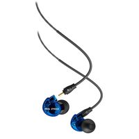 MEE Audio M6 PRO Noise-Isolating Limited Edition Blue in-Ear Monitors w/Detachable Cables