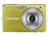 Samsung ST30 10 MP Compact Digital Camera (Yellow) (Renewed)