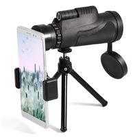 Redxiao Telescope, Waterproof Portable and Durable Deisgn with 10 X Maximum Magnification and Tripod Mount Phone Clip for Sports Concerts Travel Hiking Camping