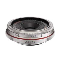 Pentax K-Mount HD DA 40mm f/2.8 40-40mm Fixed Lens for Pentax KAF Cameras (Limited Silver)