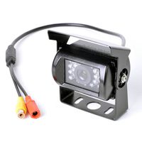 KASIONVI Rear View Backup Camera for Car Truck Lorry Pickup Bus Vehicle Caravans- Waterproof, Night Vision DC 9V - 35V Wide Voltage (18LED)