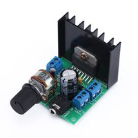 DROK TDA7297 15W+15W Audio Power Amplifier Module AC/DC 9-18V 2.0 Dual Channel Stereo Amp Board, DIY Sound System Component