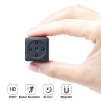 Mini Camera 1080P HD Portable Nanny Cam with Night Vision and Motion Activated Perfect for Indoor Home Office Security and Outdoor