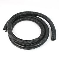 uxcell 1 1/8 inches Outer Dia Wave Type Flame Split Loom Tubing 2M Length