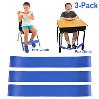 Chair Bands for Kids with Fidgety Feet, Alternative Seating in Classrooms, for Kids with Sensory ADHD ADD Autism and Sensory Needs, Chair Bands Made from Natural Latex, Good Resilience Toughness...