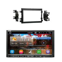 Pyle PLDNANDVR695 GPS Android Car Stereo Double Din DVR Receiver with Metra 95-5812 Double DIN Radio Installation Kit for Select 2004-up Ford Vehicles