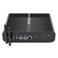 WEIDIAN Intel Kaby Lake R Core I7-7500U Mini Desktop Computer fanless Mini pc 4k Support htpc 8th Generation for Gaming Mini pc Windows 10 pro Dual Screen Display with DP and HDMI