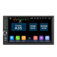 2019 Upgrade Android 8.1 Universal 2+32GB Quad-Core 7-Inch TFT LCD 2-Din in-Dash Car Stereo Radio Player Navigation Mirroring WiFi Bluetooth