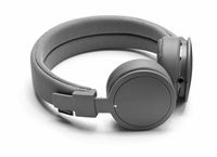 Urbanears Plattan ADV Wireless - Collapsible Headphones with Handmade Drivers, Remote and Sharing Zoundplug - Dark Grey
