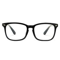 Pro Acme Blue Light Blocking Glasses for Women Men Fashion Clear Computer Glasses Anti Digital Eyestrain Tint UV Protection (Black)