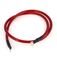 uxcell Automotive Universal Ground Grounding Wire Cable Red 1M