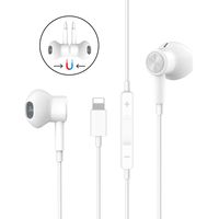 Headphones for iPhone, Stereo Earphones for iPhone 8 Magnetic in-Ear Headphones Wired Earbuds with Mic and Remote Compatible with iPhone 11/11 Pro Max/iPhone X/XS Max/XR iPhone 8/8 Plus iPhone 7 Plus