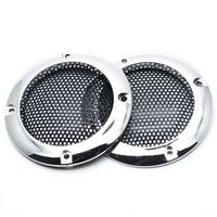 AUTUT 2Pcs 2.6" Mesh Car Stereo Speaker Subwoofer Grill Cover Protector