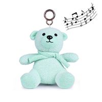 Portable Bluetooth Speaker Music Bear Wireless Speakers Cute Cartoon BT Speaker Mini (Green)