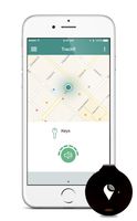 TrackR bravo - Bluetooth Tracking Device. Item Tracker. Phone Finder. iOS/Android Compatible. Generation 3, Black (16 Pack)