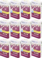 Natracare Maxi Pads Super with Organic Cotton Cover 12 ea (Pack of 12)