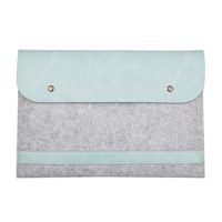 ELEOPTION 2016 MacBook Pro 13-inch Laptop with Touch Bar, Business Style Macbook Case Organizer Leather Case Laptop Cover