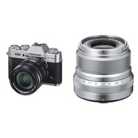 Fujifilm X-T30 XF18-55mm Kit Silver + Fujinon XF23mmF2 R WR Lens Silver