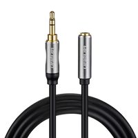 Corepearl (6 Feet) 3.5mm Male to 3.5mm Female Auxiliary 4-Conductor TRRS Stereo Audio Extension Cable [24K Gold Plated Connectors] for Nintendo Switch, Apple, Samsung, Motorola, HTC, Nokia, LG, Sony