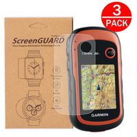 [3-Pack] For Garmin etrex 30X Screen Protector,Full Coverage Screen Protector for garmin etrex 10 20 30 30XWatch HD Clear Anti-Bubble and Anti-Scratch