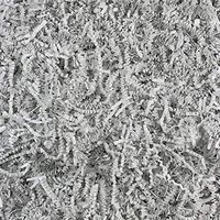 Worlds Crinkle Cut Paper Shred for Packing Filler Gift Wrap Basket Filler Colored Crinkle Paper 1LB White