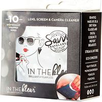 Savvy Travelers - Eyeglasses, Screens and Lens Cleaning Individual Wipes - 10 Ct - On The Go