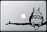 Totoro Branch - Sticker Decal MacBook, Air, Pro All Models.