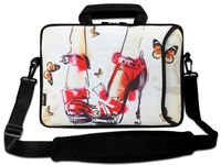 AUPET 9" Shoulder Bag with Extra Side Pocket,Adjustable Strap For 9-10.6" Laptop