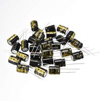 uxcell Aluminum Radial Electrolytic Capacitor with 680uF 25V 105 Celsius Life 2000H 10 x 13 mm Black 30pcs