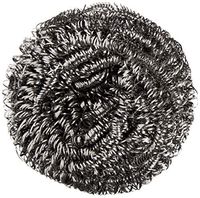 EverydayEssentials Stainless Steel Scrubber, 50 Grams, Stainless Steel Balls, Scrubbing Scouring Pads for Kitchen, Bathroom, Pots and Pans (6 Pack)