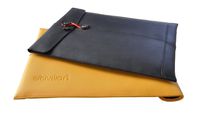 Civilian Manila Leather Sleeve for 11-Inch MacBook Air, Mango